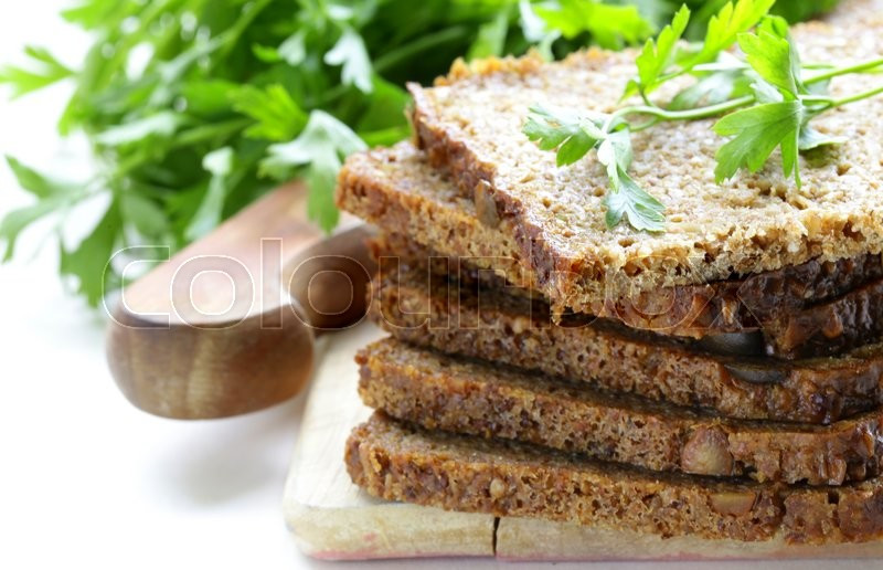 Is Rye Bread Healthy
 Wholegrain rye bread with bran and seeds healthy eating