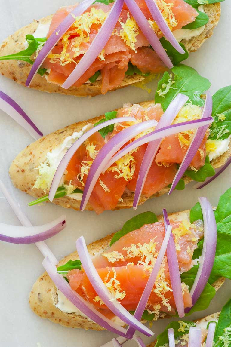 Is Smoked Salmon Healthy
 Smoked Salmon Appetizer with Arugula