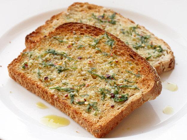 Is Toasted Bread Healthy
 Vegan Breakfast Garlic Toast Recipe
