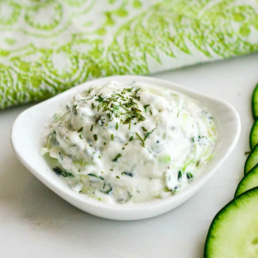 Is Tzatziki Sauce Healthy
 healthy tzatziki recipe greek yogurt