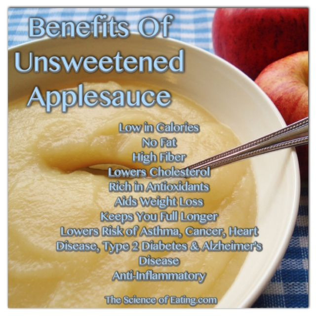 Is Unsweetened Applesauce Healthy
 185 best Health images on Pinterest