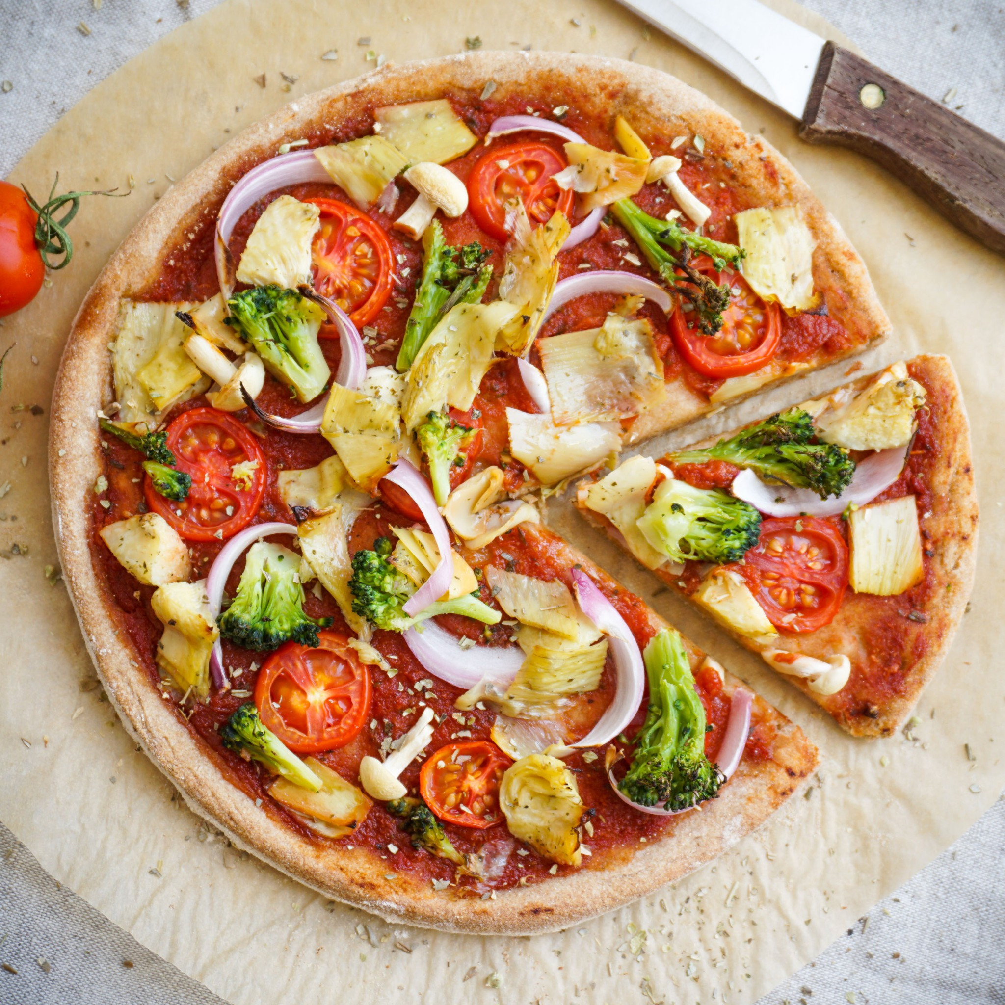 Is Veggie Pizza Healthy
 Healthy Vegan Pizza The Tasty K