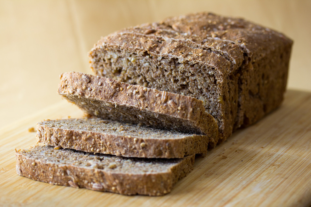 Is Whole Grain White Bread Healthy
 Vegan Nine Grain Whole Wheat Bread
