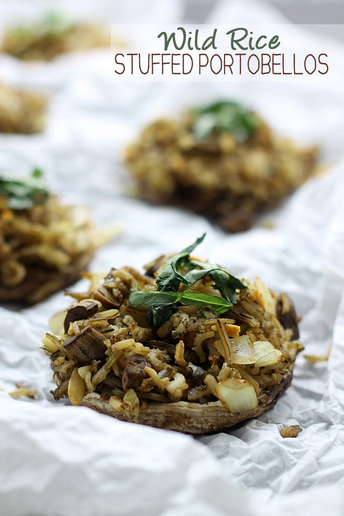 Is Wild Rice Healthy the top 20 Ideas About Wild Rice Stuffed Portobellos the Healthy Maven