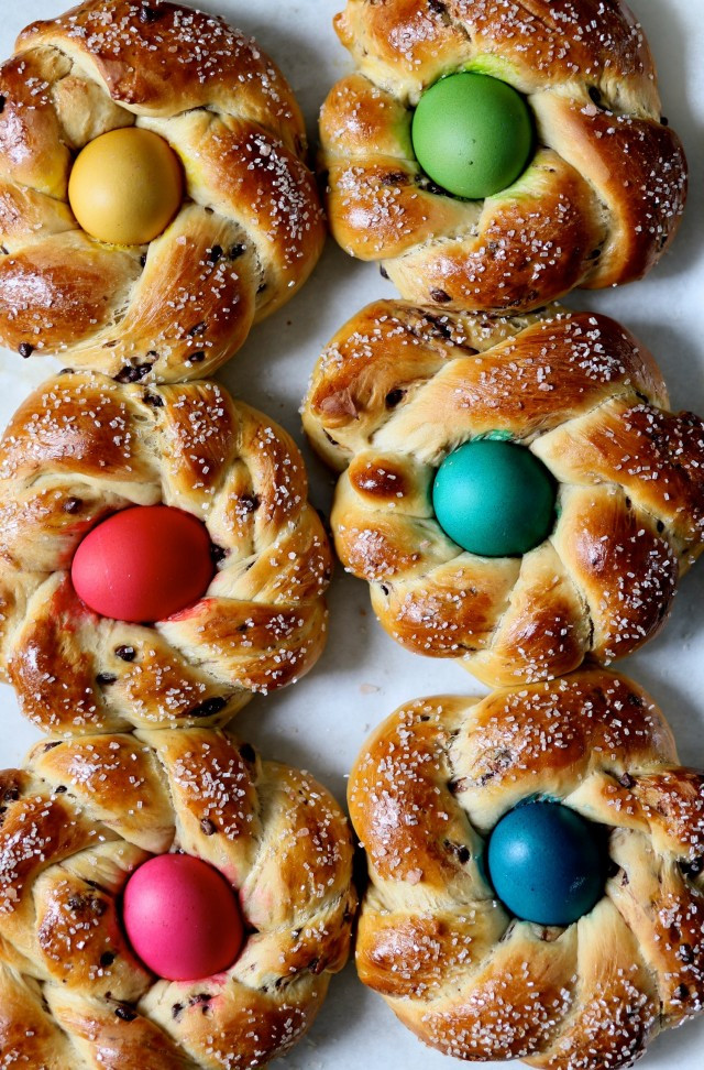 Italian Easter Bread
 Chocolate Marbled Italian Easter Bread