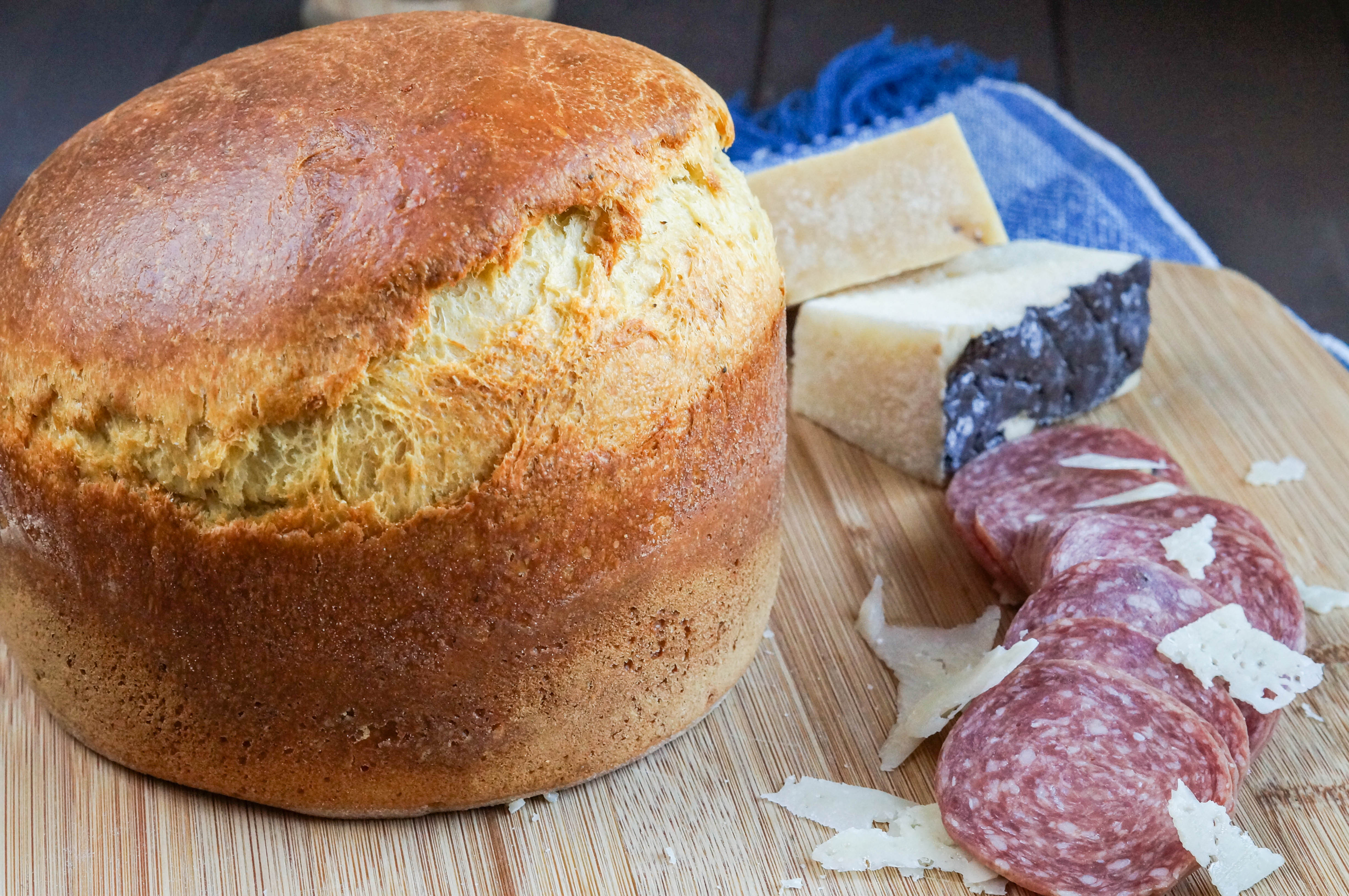 Italian Easter Cheese Bread
 Crescia al Formaggio Italian Easter Cheese Bread Tara