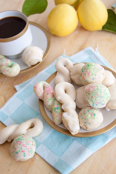 Italian Easter Desserts
 Italian Lemon Twist Cookies for Easter