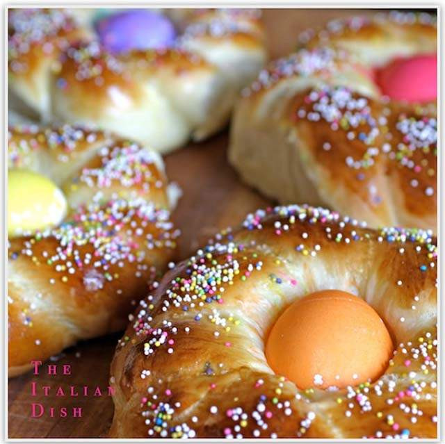 Italian Easter Egg Bread
 Easter 2014 Recipes Top 5 Desserts & Easy Candy Treats
