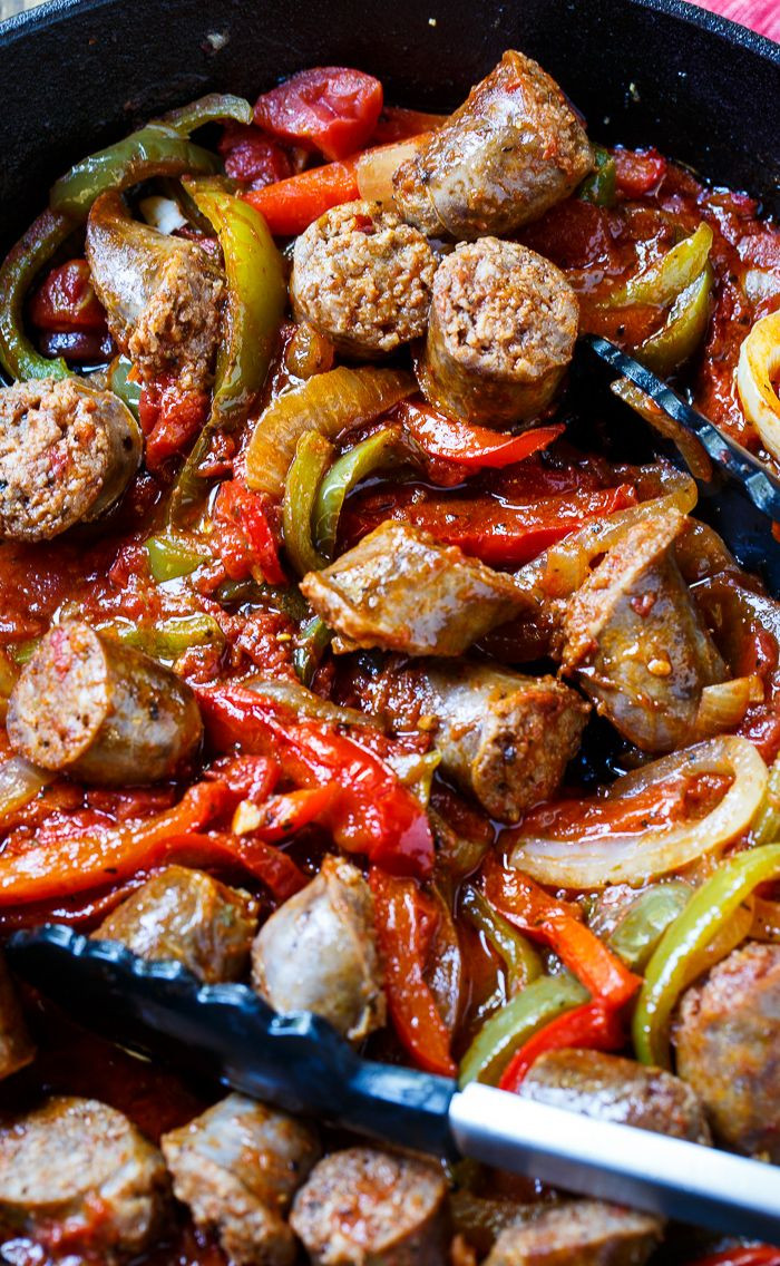 Italian Sausage Recipes Healthy
 Italian Sausage and Peppers Recipe