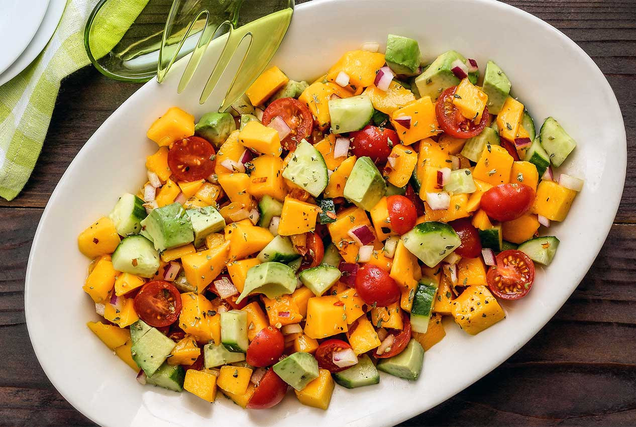 Italian Summer Salads
 Paleo Mango Italian Summer Salad Recipe