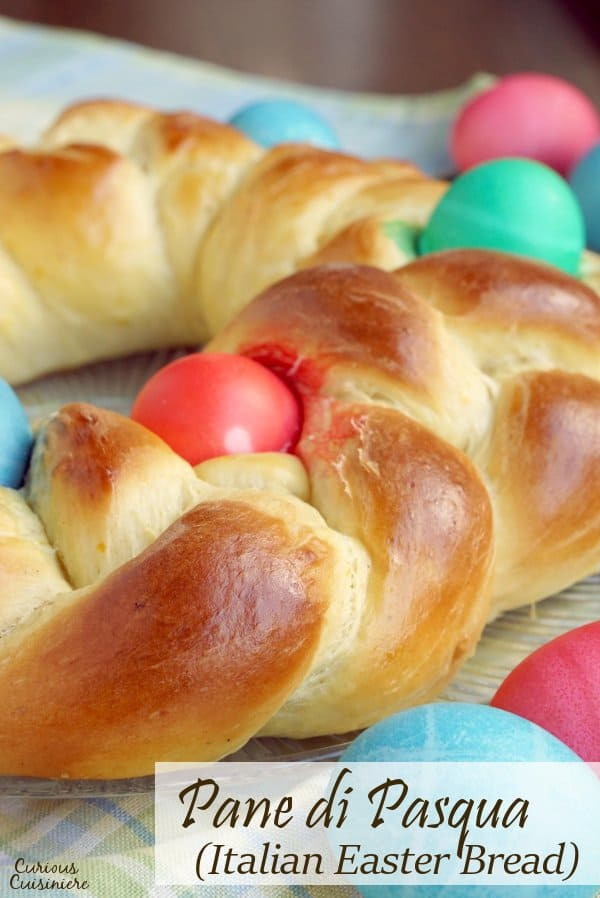 Italian Sweet Easter Bread
 Pane di Pasqua Italian Easter Bread • Curious Cuisiniere