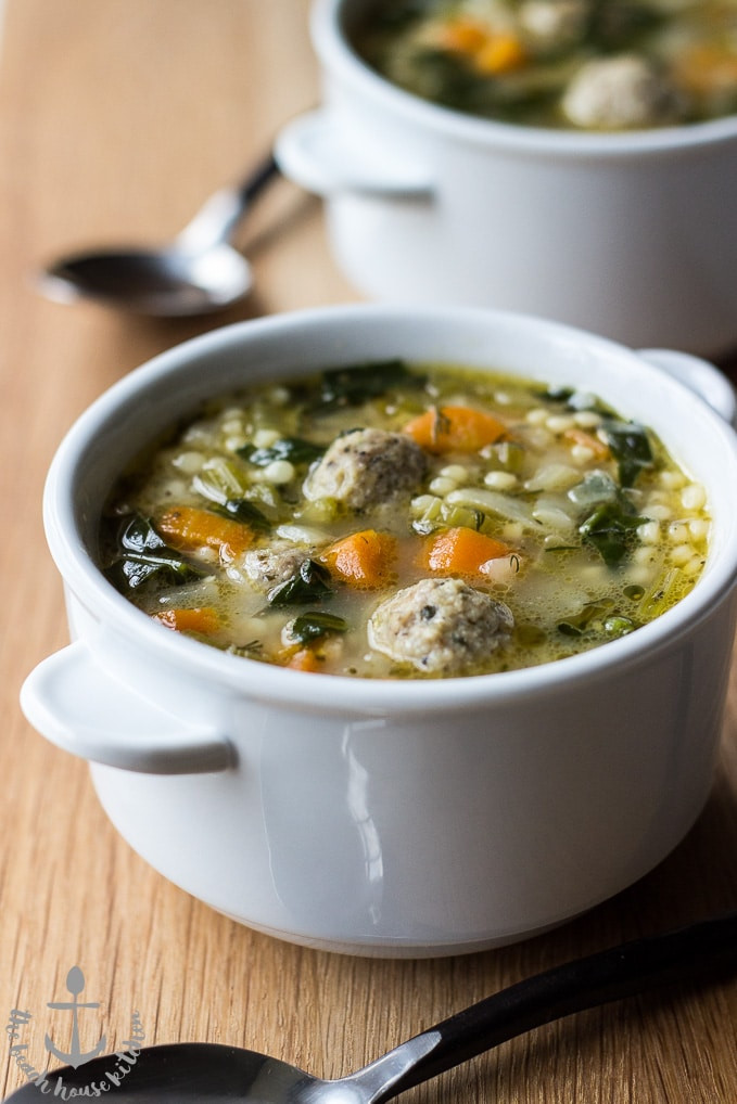 Italian Wedding Soup Noodles
 Italian Wedding Soup