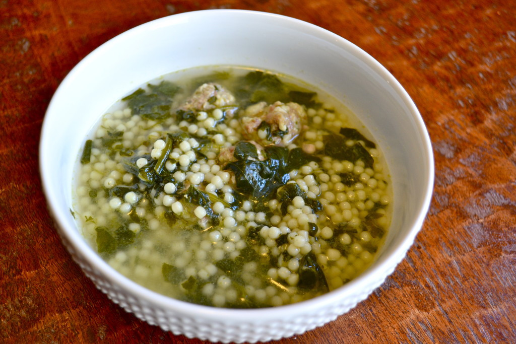 Italian Wedding Soup Noodles
 Italian Wedding Soup with pasta