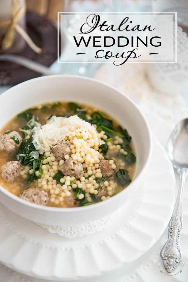 Italian Wedding Soup Noodles
 Italian Wedding Soup • The Healthy Foo