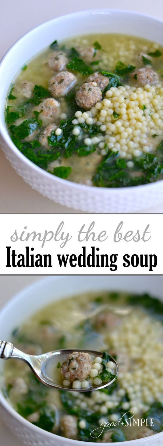 Italian Wedding Soup Recipes Easy
 The BEST Homemade Soups Recipes – Easy Quick and Yummy