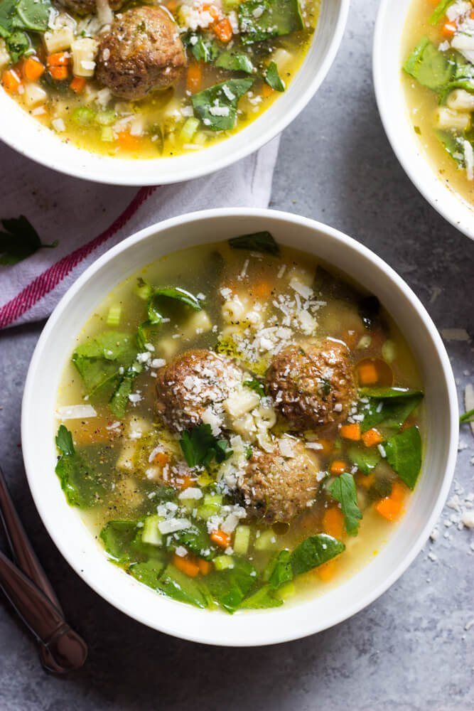 Italian Wedding Soup Recipes Easy
 Easy Italian Wedding Soup Little Broken