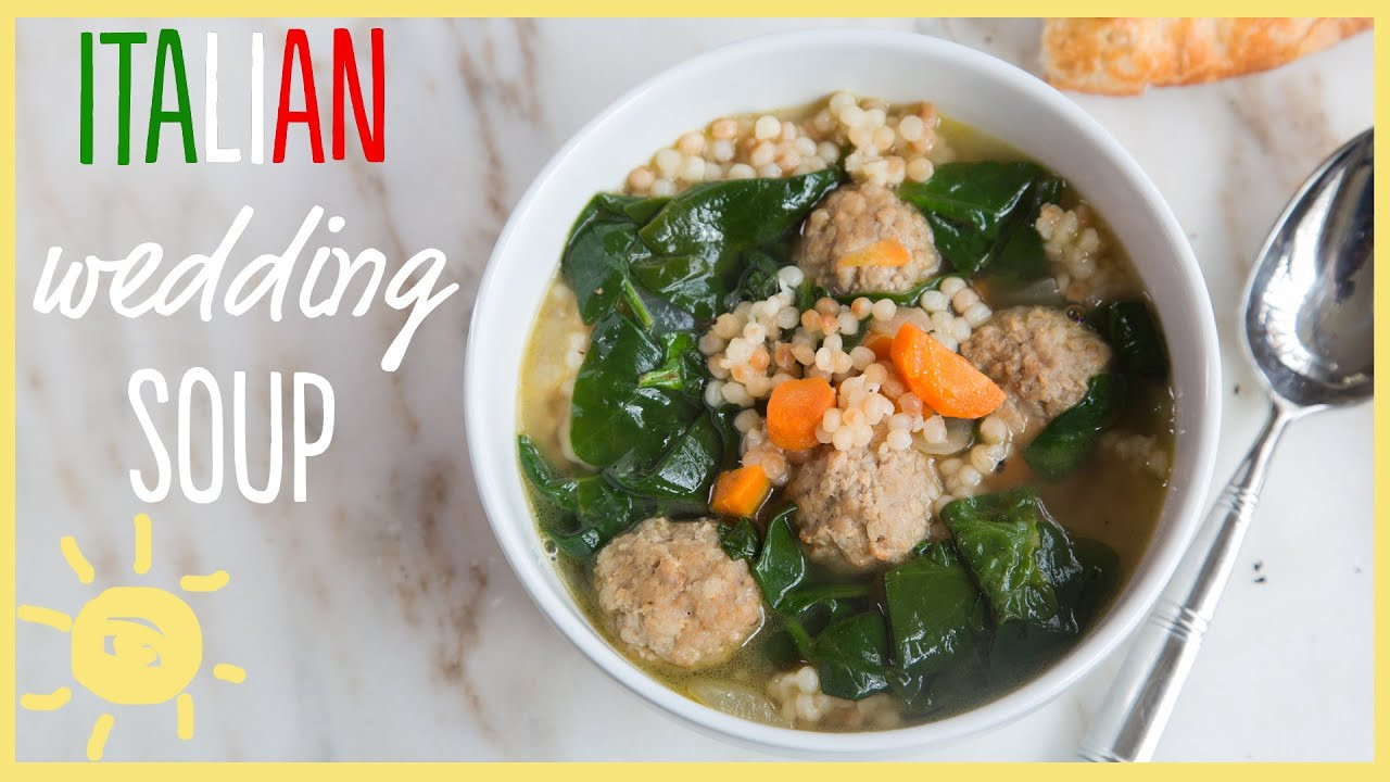 Italian Wedding Soup Recipes With Spinach
 italian wedding soup spinach