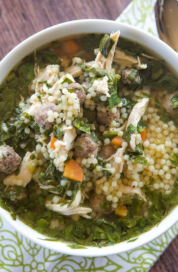 Italian Wedding Soup Recipes With Spinach
 Italian Wedding Soup Recipe