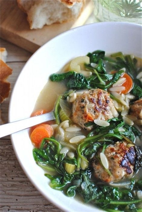 Italian Wedding Soup With Chicken
 Italian Wedding Soup With Chicken Meatballs Recipe — Dishmaps