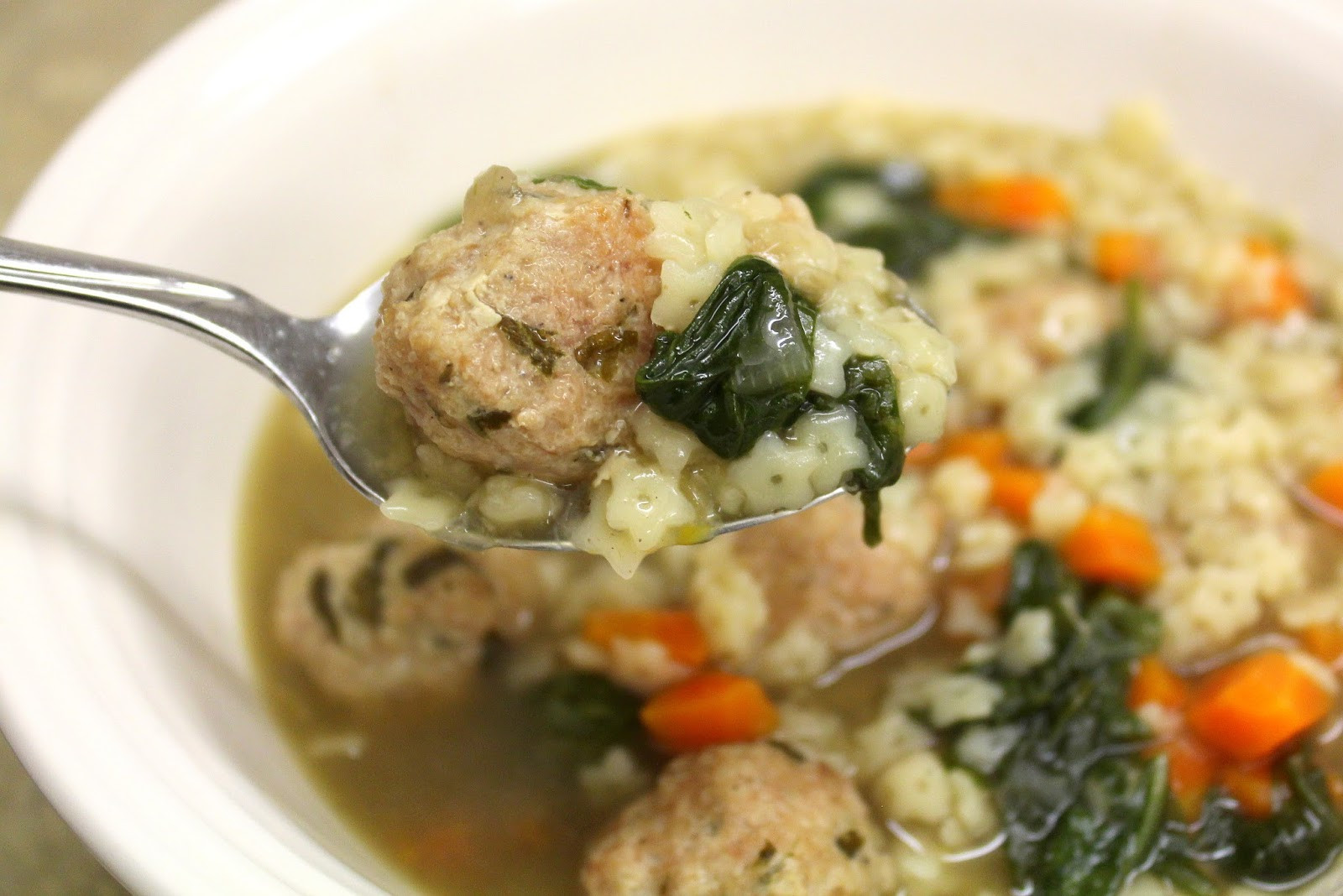 Italian Wedding Soup With Turkey Meatballs
 Busy Girl Recipes Crock Pot Italian Wedding Soup with