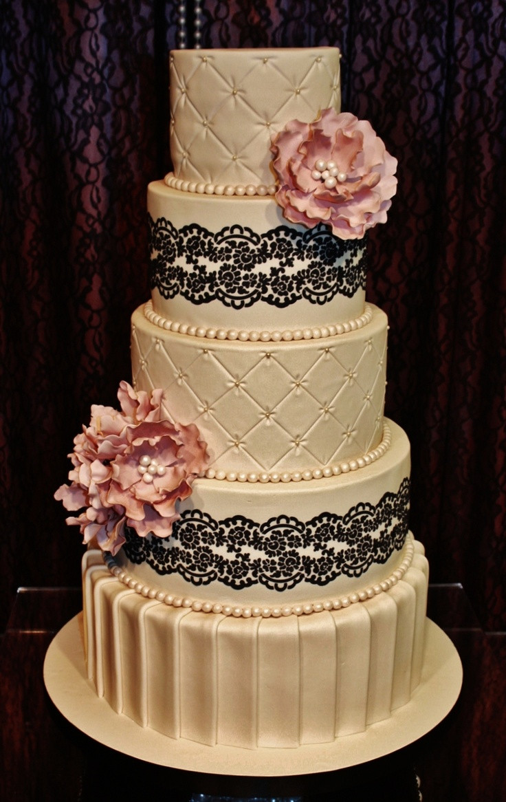Ivory Wedding Cakes
 Indian Weddings Inspirations Ivory wedding cake Repinned