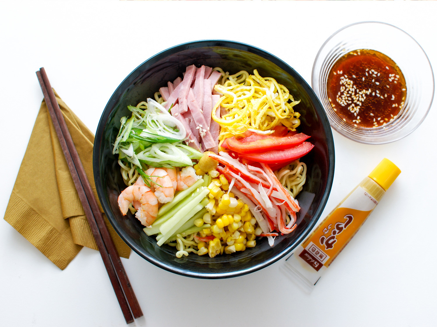 Japanese Summer Recipes
 Cool off With Cold Ramen How to Make Hiyashi Chuka at