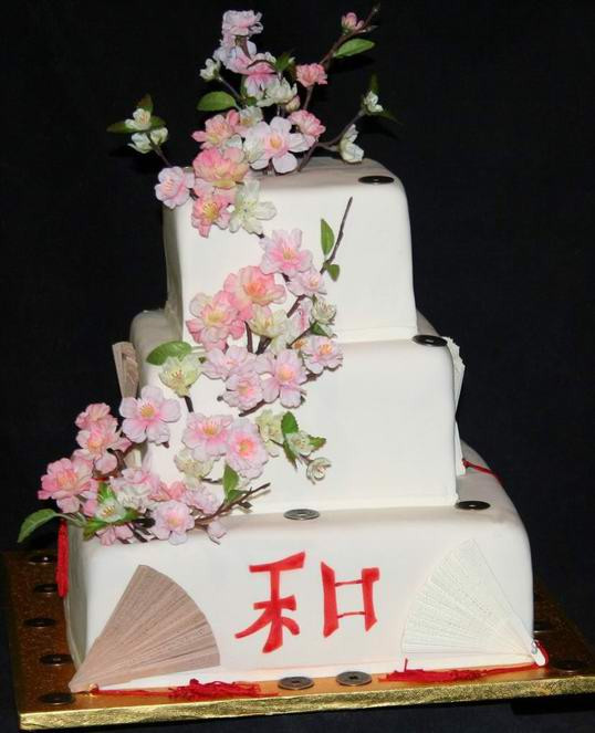 Japanese Wedding Cakes
 Inspiring of Asian Wedding Cakes