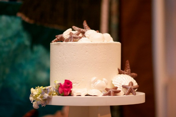 Jewish Wedding Cakes
 Maryland Beach Modern Jewish Wedding