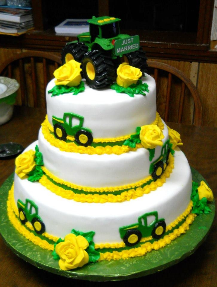 John Deere Wedding Cakes
 John Deere Wedding Cake CakeCentral