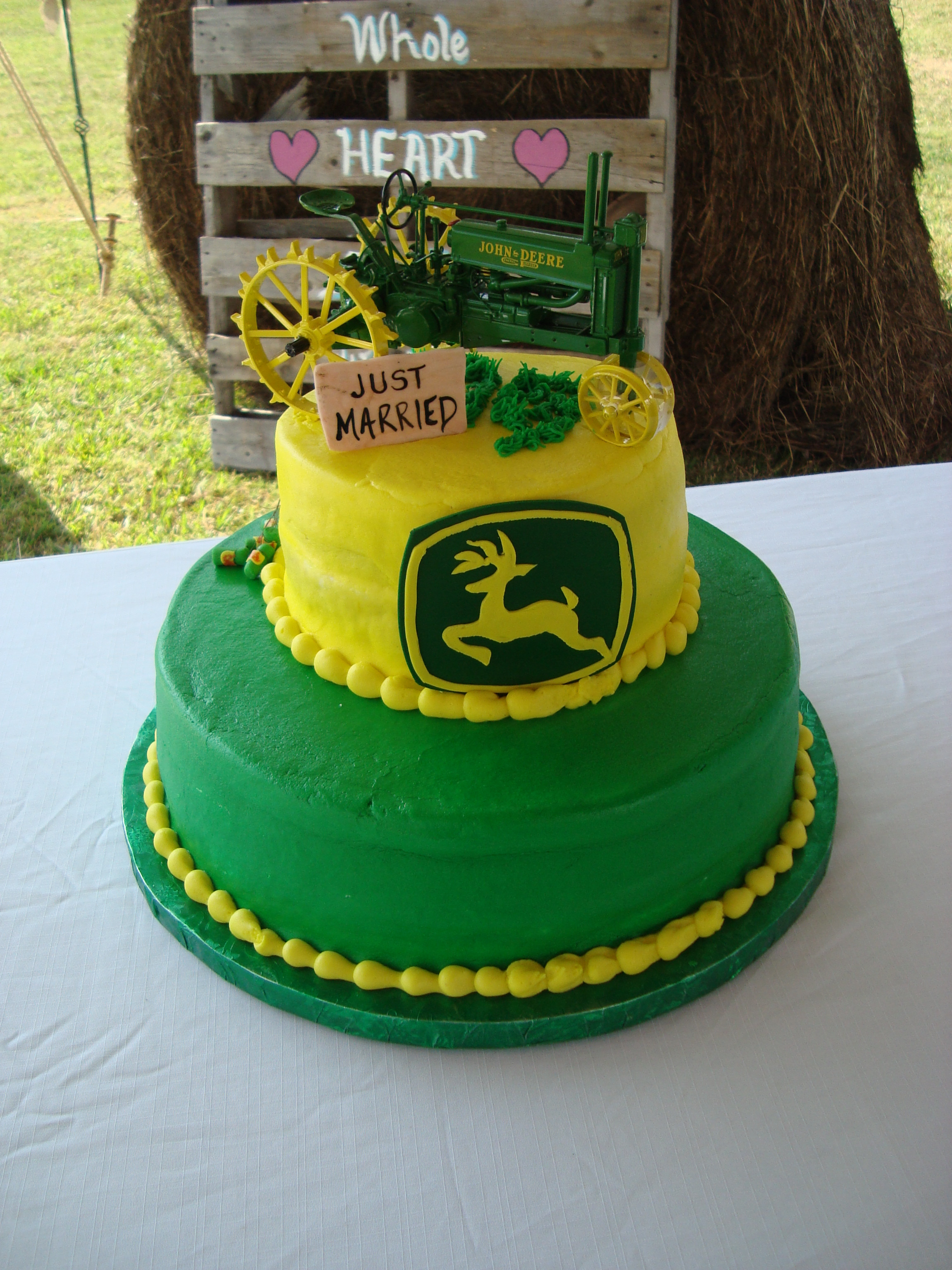 John Deere Wedding Cakes
 John deere wedding cakes idea in 2017