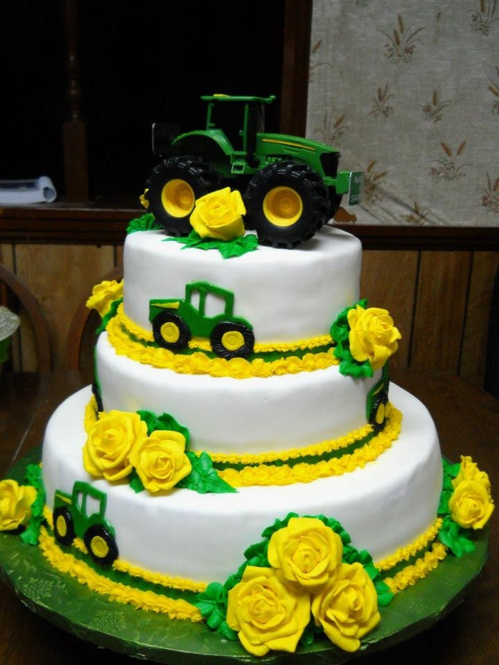 John Deere Wedding Cakes
 John Deere Wedding Cake CakeCentral