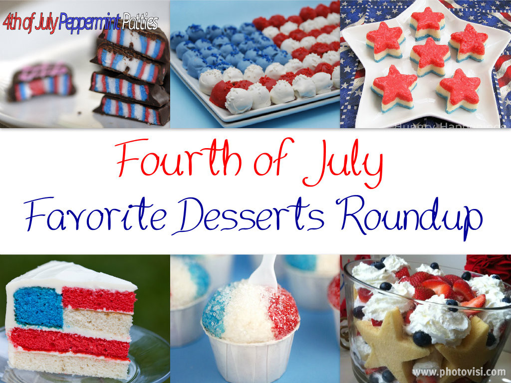 July 4 Desserts
 Fourth July Dessert Roundup
