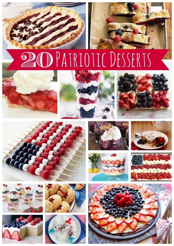 July 4Th Dessert Ideas
 20 4th of July Dessert Recipes