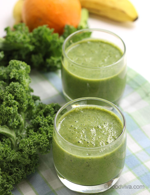 Kale Smoothie Recipes Healthy
 Healthy Kale Smoothie Raw Kale Smoothie Recipe with Banana