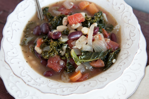 Kale Soup Recipes Healthy
 Healthy Bean Soup Recipe With Kale Food