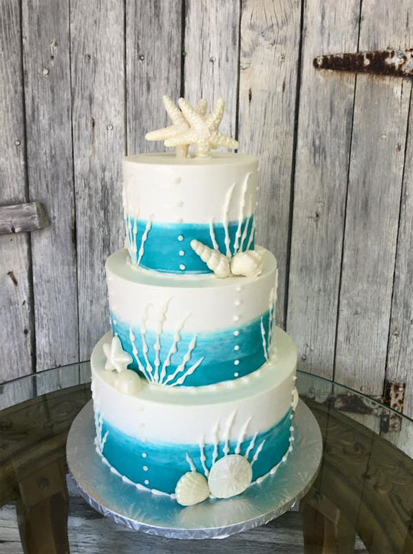 Key West Wedding Cakes
 Tropical Key West Cake Designs
