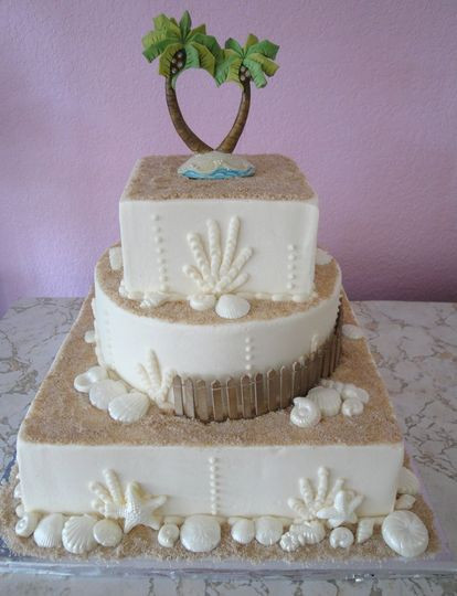 Key West Wedding Cakes
 Cakes by Karol Key West Wedding Cake Key West FL