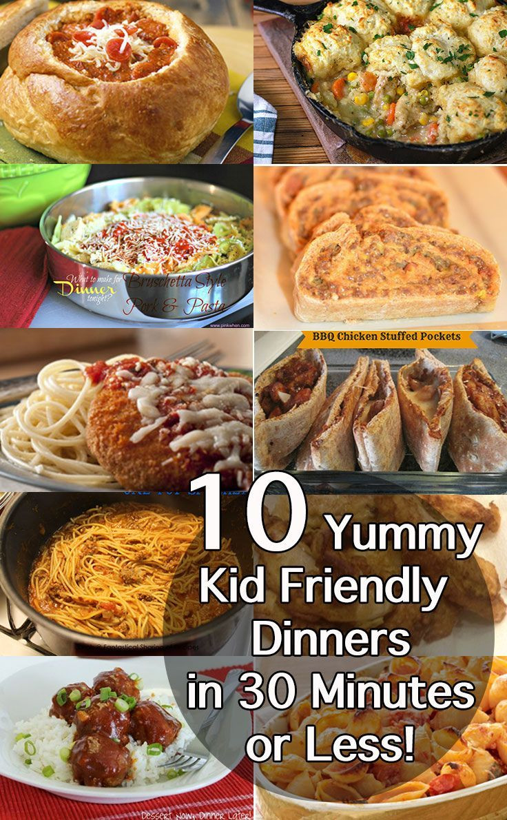 Kid Friendly Healthy Dinners
 Best 30 Minute Dinner Recipes Easy Midweek Meals