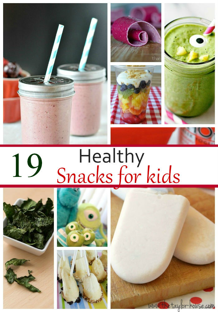 Kid Healthy Snacks
 19 Kids Healthy Snack Ideas