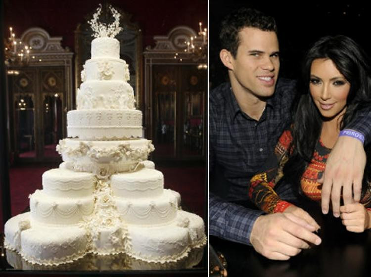 Kim Kardashian Wedding Cakes
 Kim Kardashian s wedding cake to resemble Royals NY