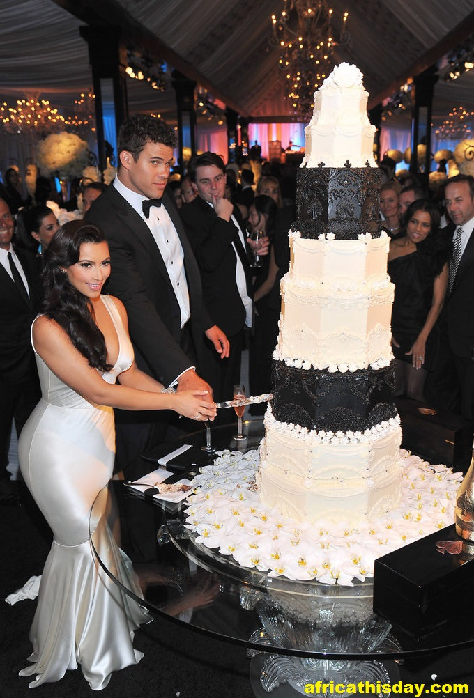 Kim Kardashian Wedding Cakes
 Kim kardashian wedding AFRICA THISDAY