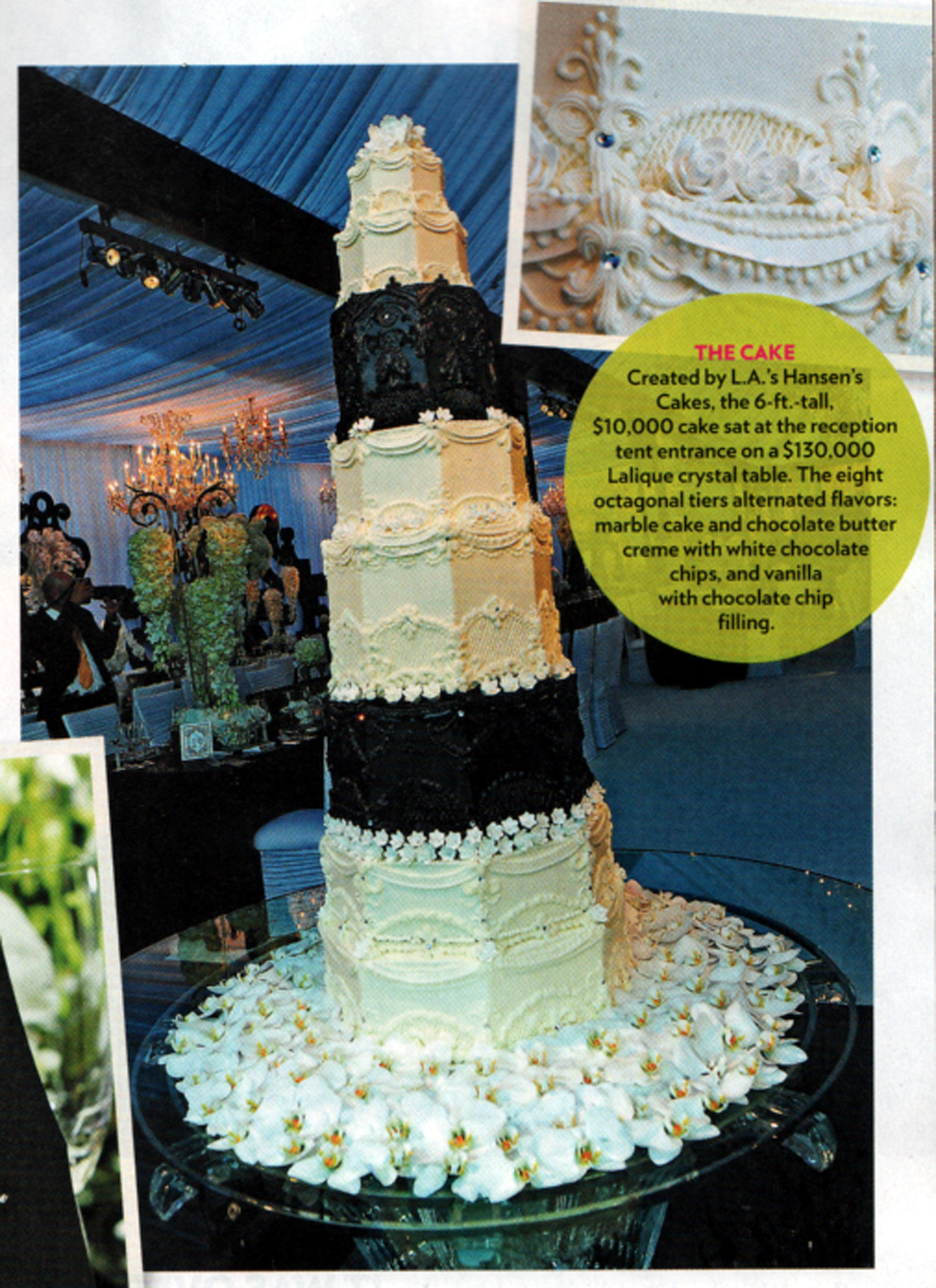 Kim Kardashian Wedding Cakes
 Hansen s Cakes People Magazine Exclusive
