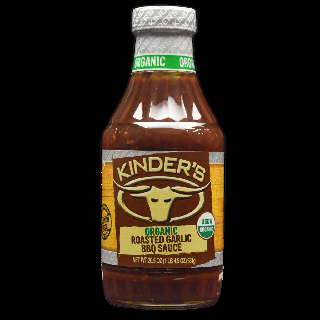 Kinders Organic Bbq Sauce
 Kinder’s Organic Roasted Garlic BBQ Sauce – Kinder s BBQ