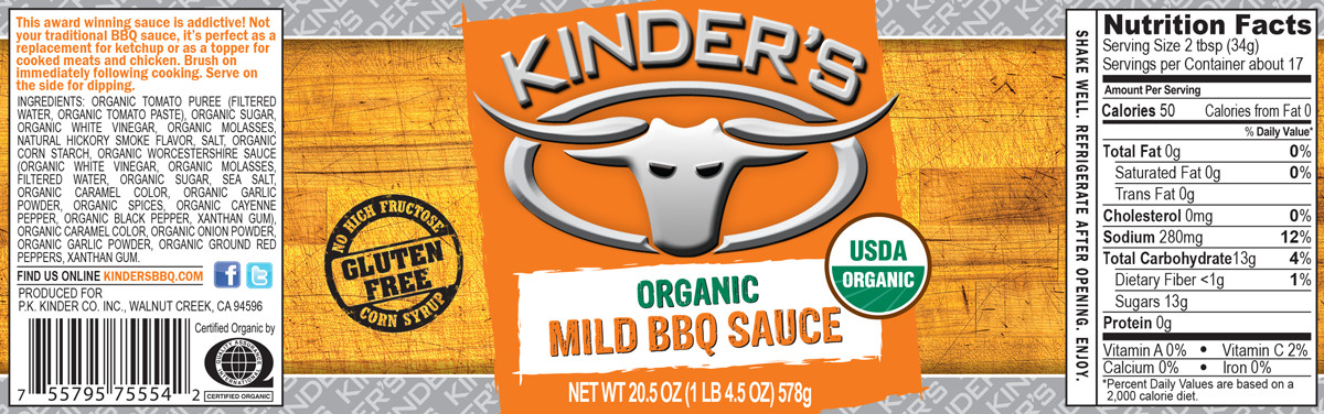 Kinders Organic Bbq Sauce
 kinders images usseek