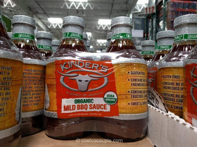 Kinders Organic Bbq Sauce
 Kinder’s Organic Mild BBQ Sauce