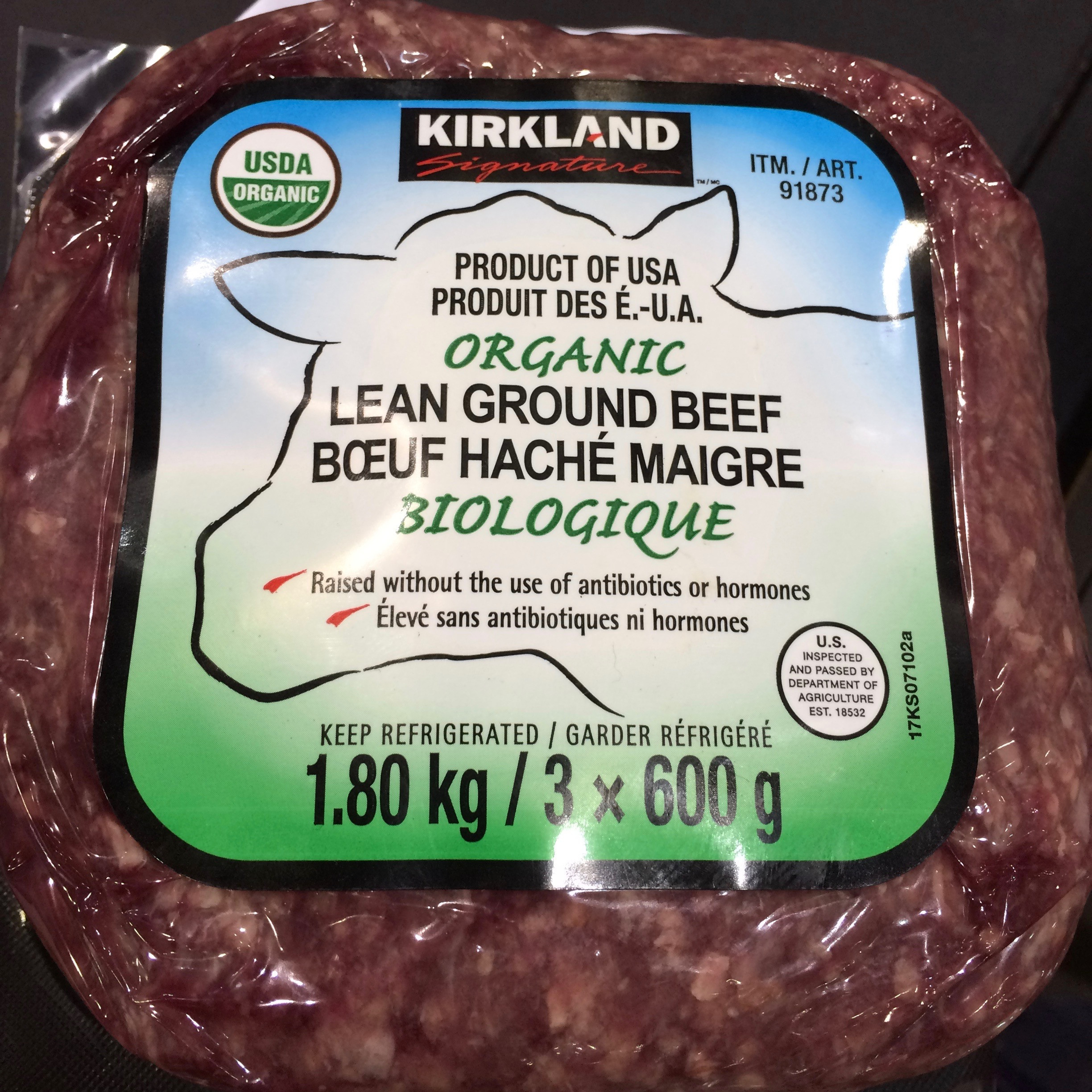 Kirkland Organic Ground Beef
 20 By Design Must Haves From Costco