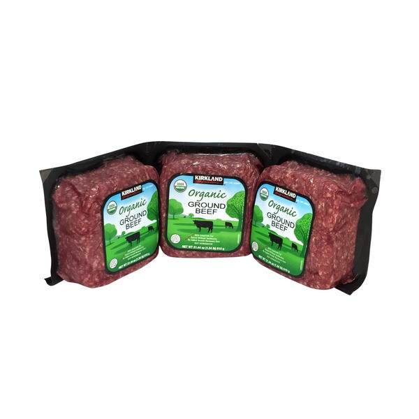 Kirkland Organic Ground Beef
 Kirkland Signature Organic Ground Beef from Costco Instacart