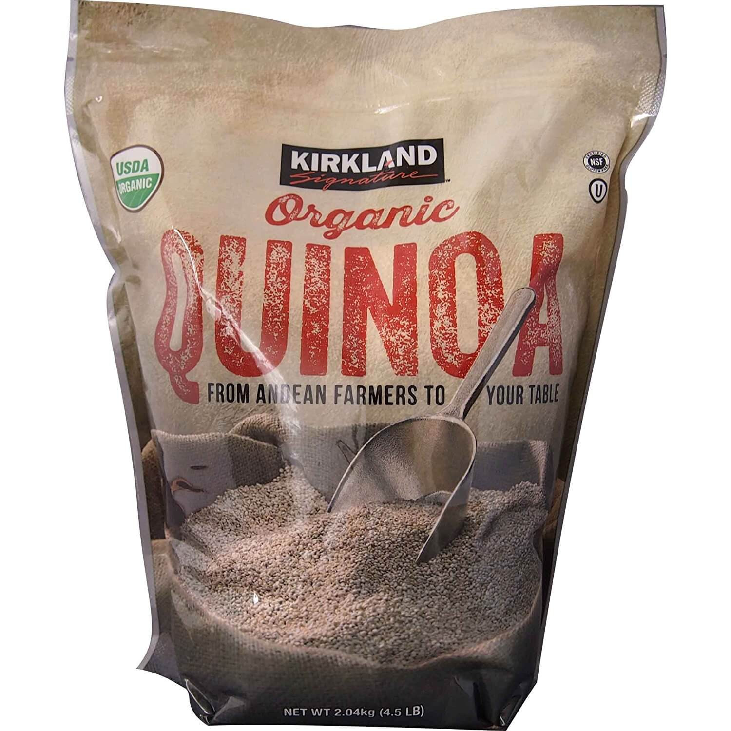Kirkland Organic Quinoa
 1 Hạt diêm mạch Kirkland Organic Quinoa 2 04kg Mỹ