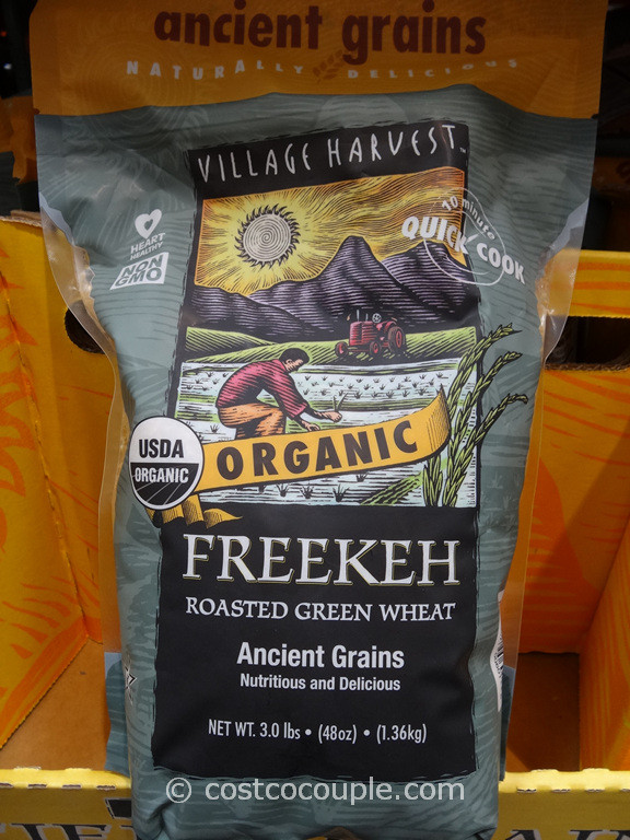 Kirkland Organic Quinoa
 Village Harvest Organic Freekeh