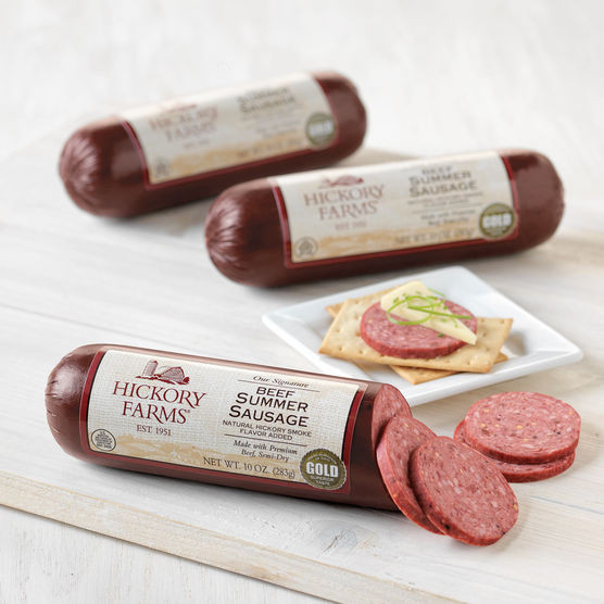 Klements Beef Summer Sausage
 how much is 1 oz of summer sausage